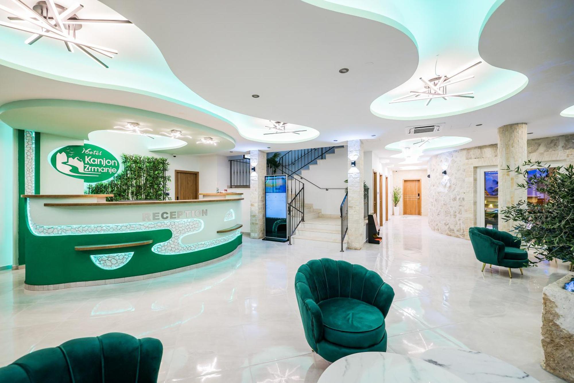 Hotel Kanjon Zrmanje Obrovac Bagian luar foto
